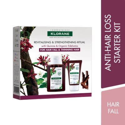 KLORANE - Quinine & Edelweiss Starter Kit 1's