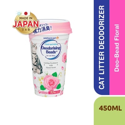 UNICHARM PET Deobeads Floral 450ml
