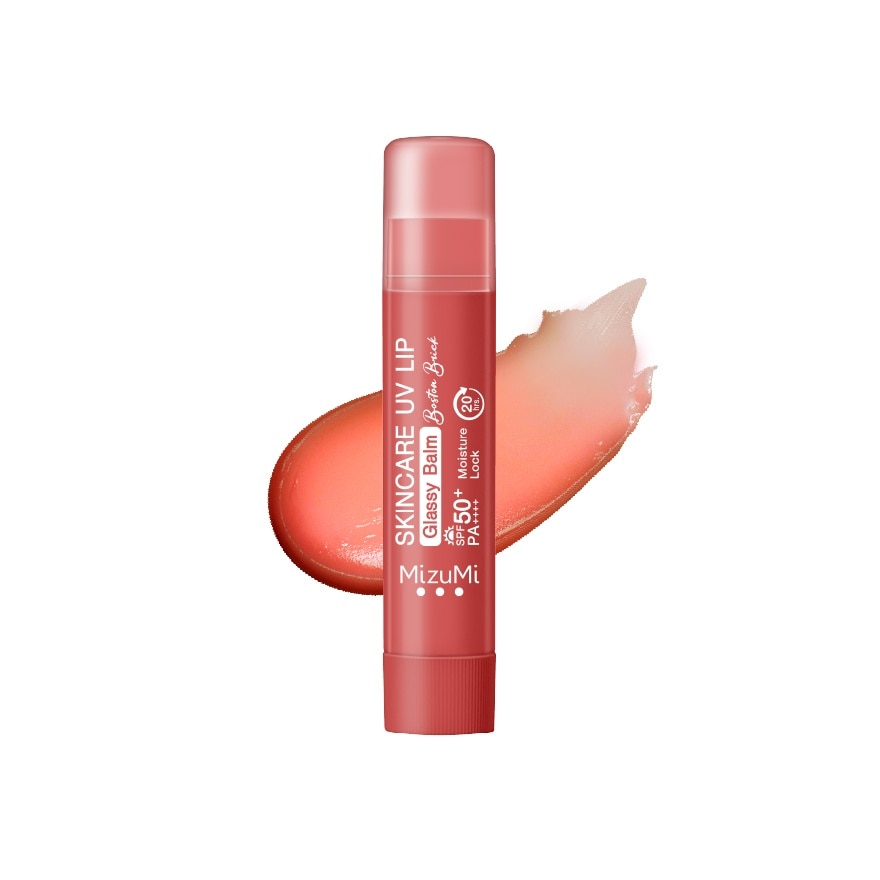 UV Lip Glassy Balm Boston Brick SPF50+ 3.5g