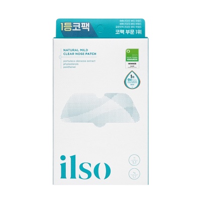 ILSO - Natural Mild Clear Nose Patch 2-Step 5s