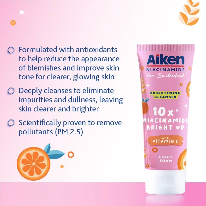 Niacinamide Bright Light Foam Cleanser 95g image
