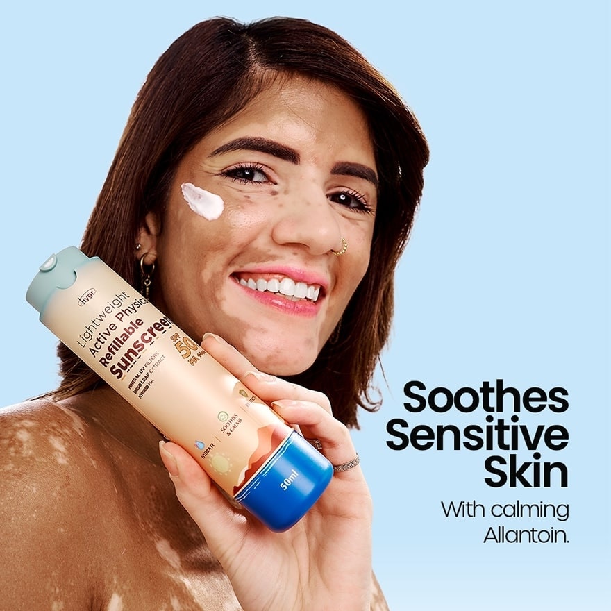 Lightweight Moisturizing Active Physical Sunscreen SPF 50 PA++++ 50ml