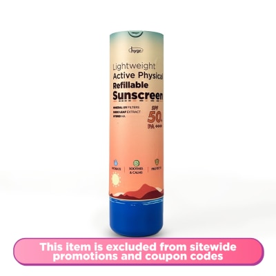 HYGR - Lightweight Moisturizing Active Physical Sunscreen SPF 50 PA++++ 50ml