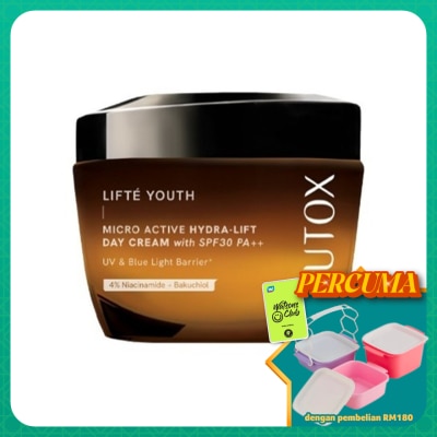NUTOX - Lifte Youth Micro Active Hydra-Lift Day Cream With SPF30PA++ 30ml