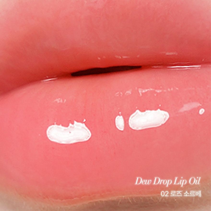 Dew Deop Lip Oil 02 Rose Sorbet