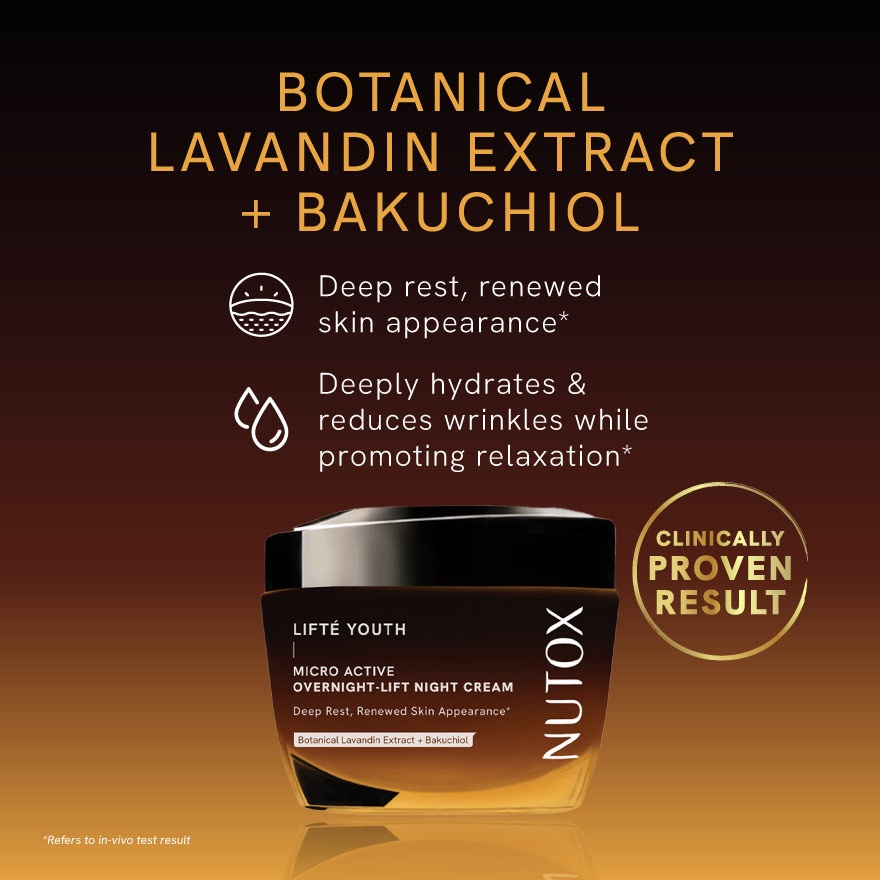 Lifte Youth Micro Active Overnight-lift Night Cream 30ml image