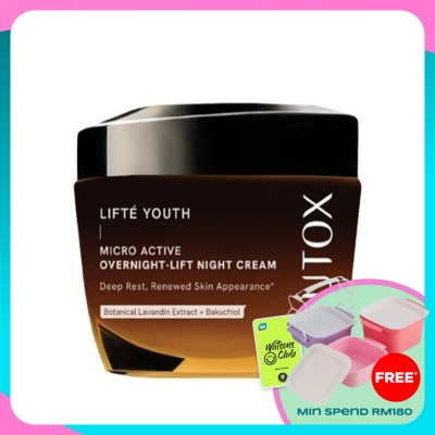 NUTOX Lifte Youth Micro Active Overnight-lift Night Cream 30ml
