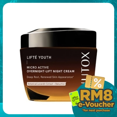 NUTOX Lifte Youth Micro Active Overnight-lift Night Cream 30ml