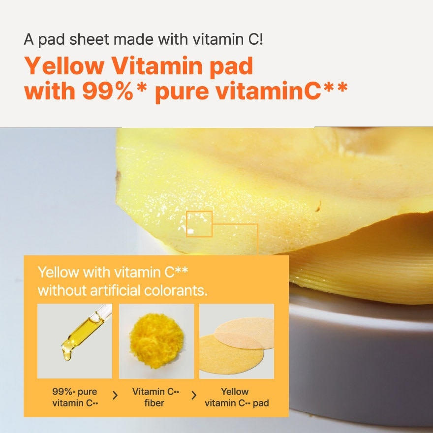 Vitamin C Green Tea Enzyme Brightening Pad 60s
