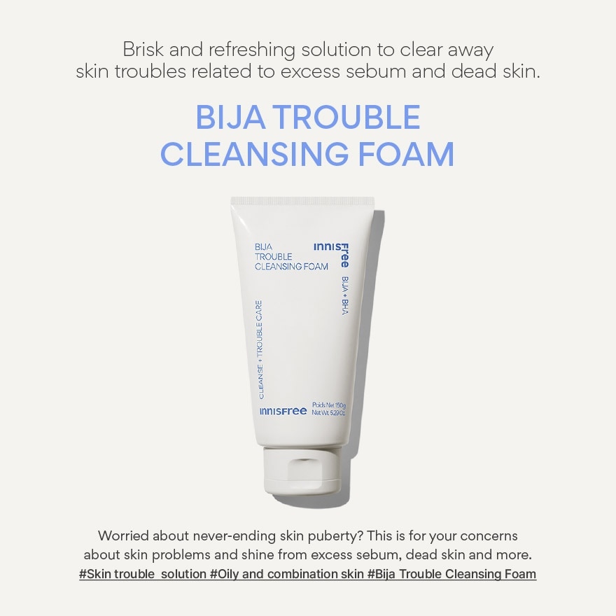 Bija Trouble Cleansing Foam 150g