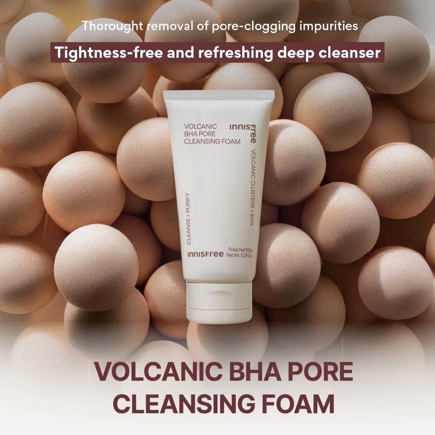 Volcanic BHA Pore Cleansing Foam 150g