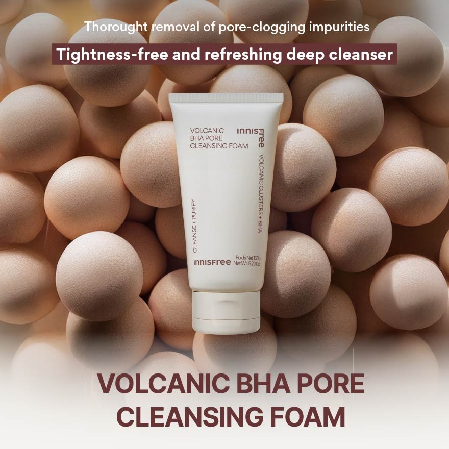 Volcanic BHA Pore Cleansing Foam 150g