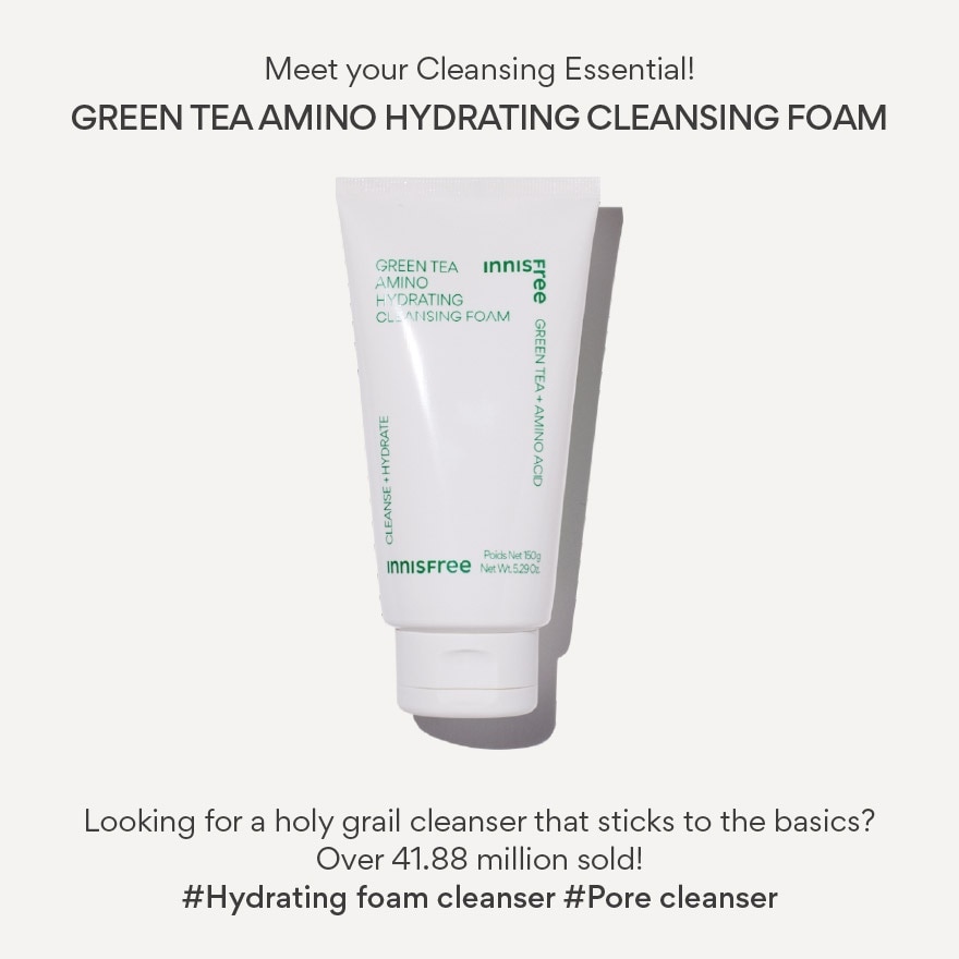 Green Tea Amino Hydrating Cleansing Foam 150g