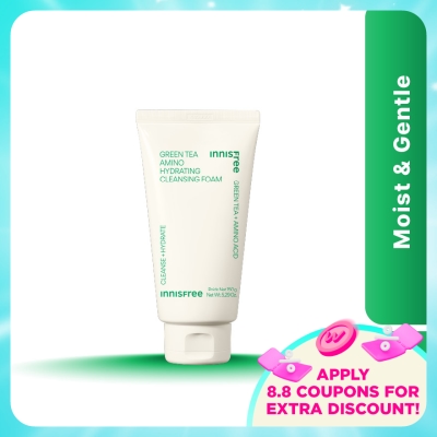 INNISFREE - Green Tea Amino Hydrating Cleansing Foam 150g