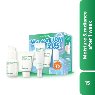 INNISFREE - Green Tea Hydration Routine Set 1s