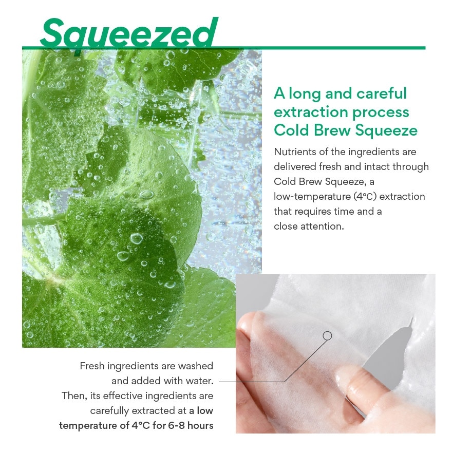 Green Tea Hydration Daily Mask 5+5 10s