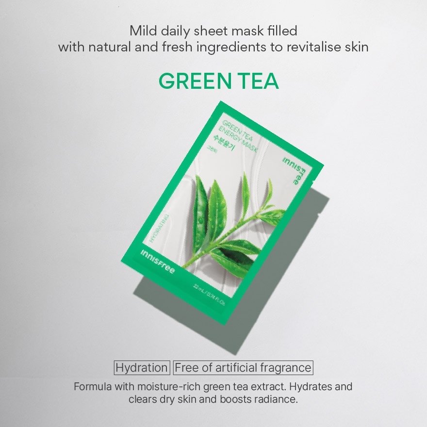 Green Tea Hydration Daily Mask 5+5 10s