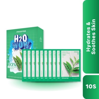 INNISFREE Green Tea Hydration Daily Mask 5+5 10s