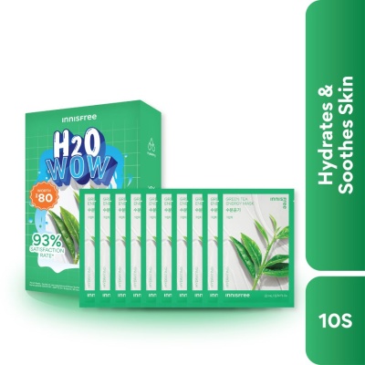 INNISFREE - Green Tea Hydration Daily Mask 5+5 10s