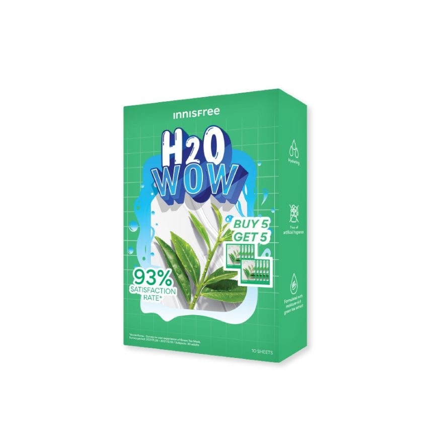 Green Tea Hydration Daily Mask 5+5 10s