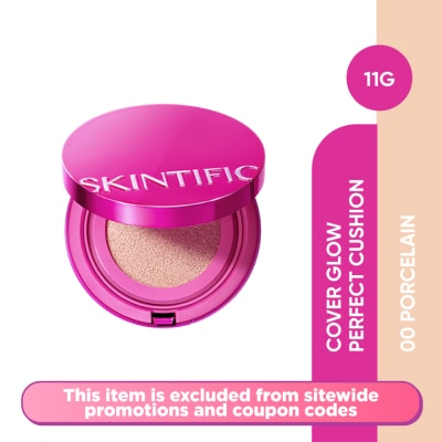 SKINTIFIC - Cover Glow Perfect Cushion 00 Porcelain 11g
