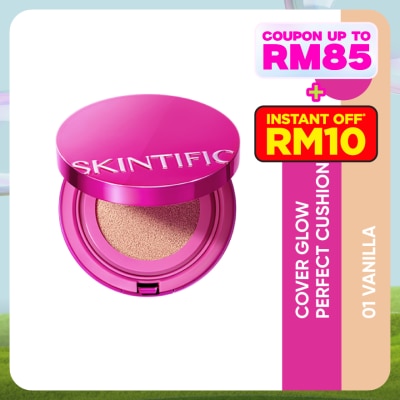 SKINTIFIC Cover Glow Perfect Cushion 01 Vanilla 11g