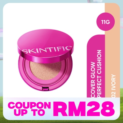 SKINTIFIC Cover Glow Perfect Cushion 02 Ivory 11g