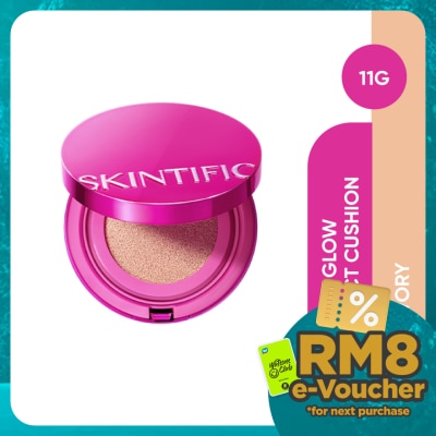 SKINTIFIC Cover Glow Perfect Cushion 02 Ivory 11g