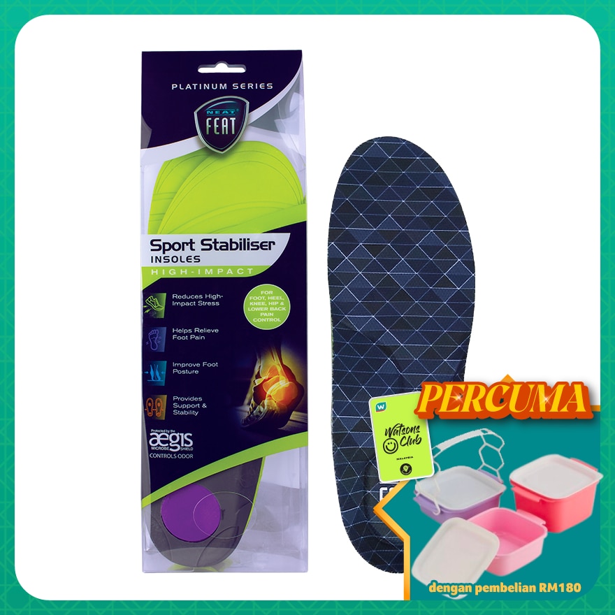 Sport Stabilizer Insoles High Impact L