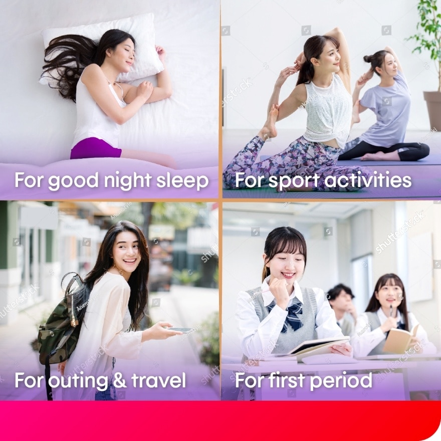 Overnight Panties Cooling M-L (2s) Period Panties with 360⁰ Anti-Leakage Protection Disposable