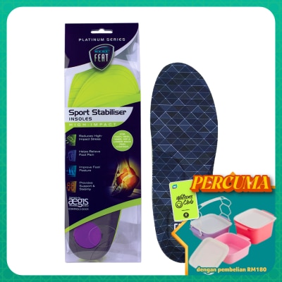 NEAT FEAT - Sport Stabilizer Insoles High Impact M