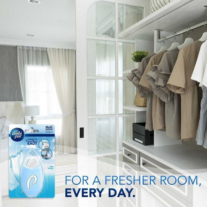 Mini Fresh Small Space Freshener Fresh Laundry 2x4.5ml [Bundle of 3]