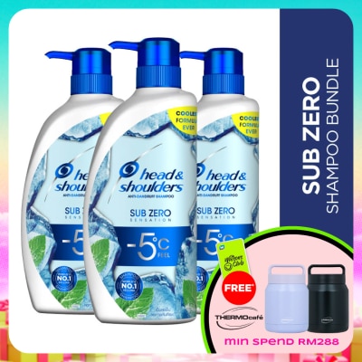 HEAD&SHOULDERS - Subzero Shampoo 620ml [Bundle of 3]