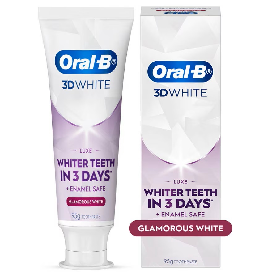 Pro Battery Toothbrush Cross Action Black 1s + Essential Floss + Luxe 95g image