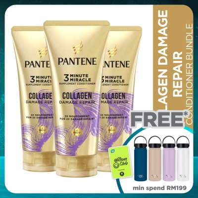 PANTENE Conditioner 3mm Biotin Strength 300ml [Bundle of 3]