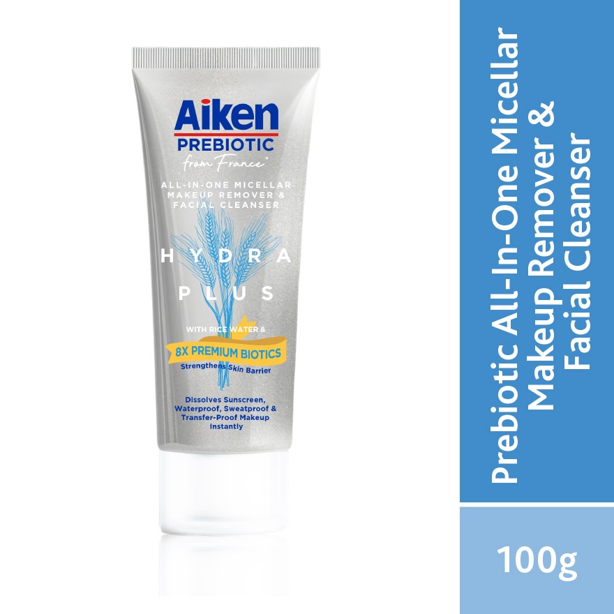 Prebiotic All-In-One Micellar Makeup Remove & Facial Cleanser 100g