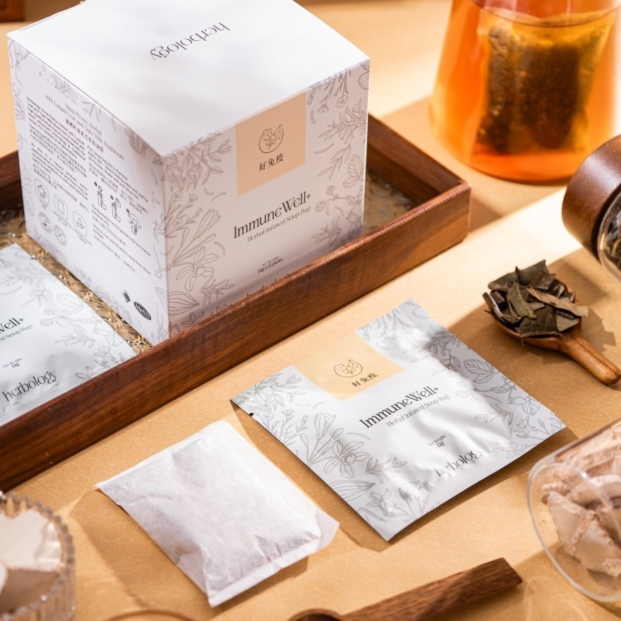 ImmuneWell+ Soup Premix Herbal with Loquat Leaf and Tiger Milk 12g x 12s