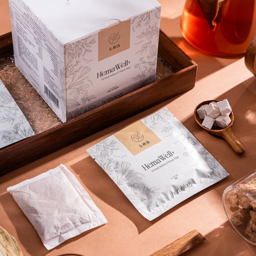 HemaWell+ Soup Premix Herbal with Radix Glycyrrhiza Uralensis 12g x 12s