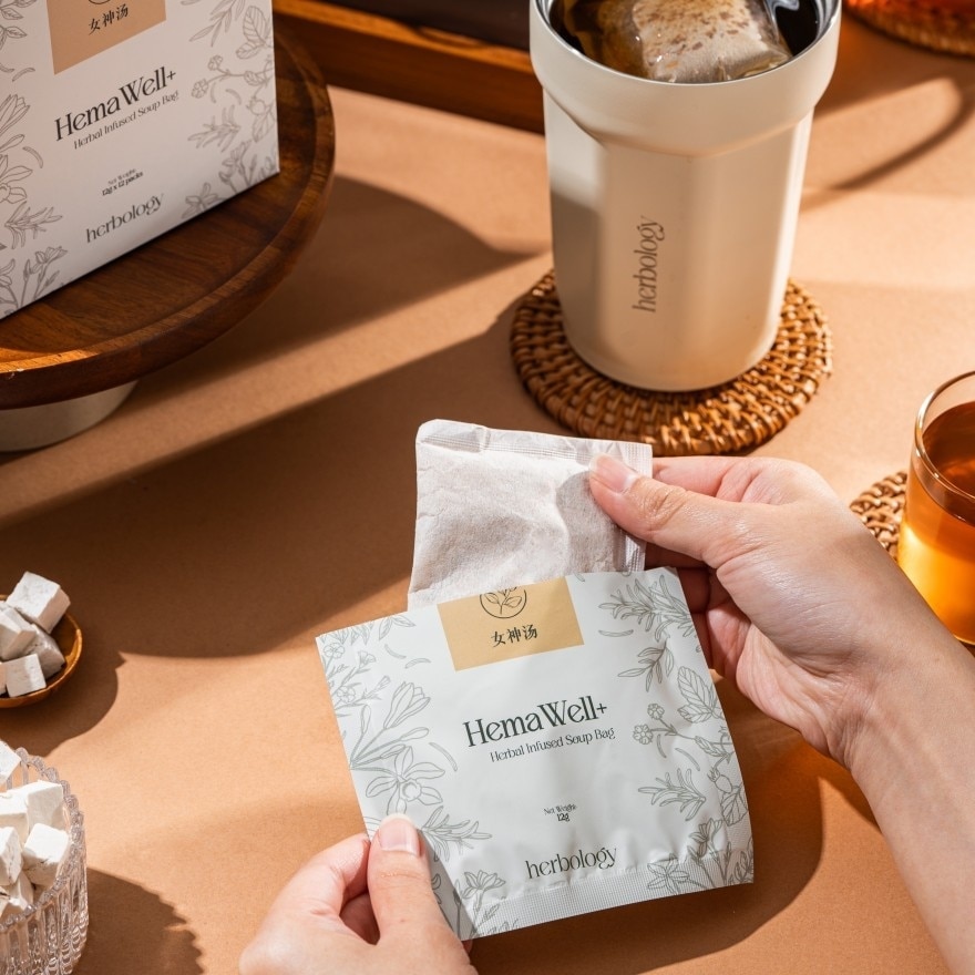 HemaWell+ Soup Premix Herbal with Radix Glycyrrhiza Uralensis 12g x 12s