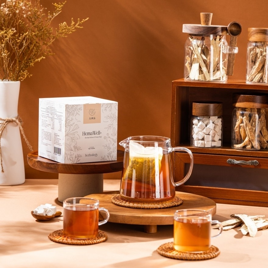 HemaWell+ Soup Premix Herbal with Radix Glycyrrhiza Uralensis 12g x 12s