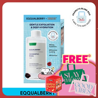 EQQUALBERRY [PEANUTS] Swimming Pool Toner 300ml