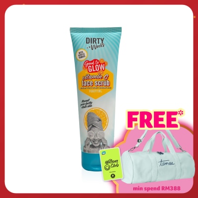 DIRTYWORKS Good To Glow Face Scrub 125ml