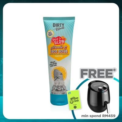 DIRTYWORKS Good To Glow Face Scrub 125ml
