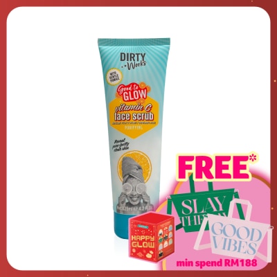DIRTYWORKS Good To Glow Face Scrub 125ml