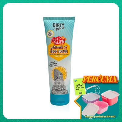 DIRTYWORKS - Good To Glow Face Scrub 125ml