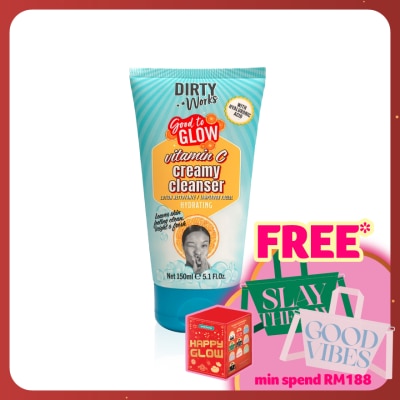 DIRTYWORKS Good To Glow Face Cleanser 150ml