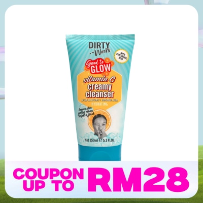 DIRTYWORKS Good To Glow Face Cleanser 150ml