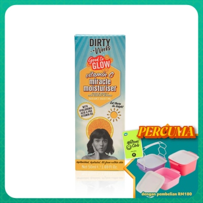 DIRTYWORKS - Good To Glow Face Moisturiser 50ml