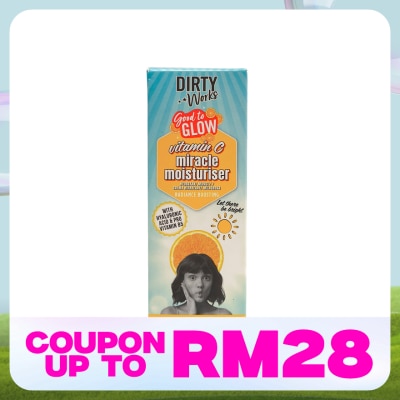 DIRTYWORKS Good To Glow Face Moisturiser 50ml