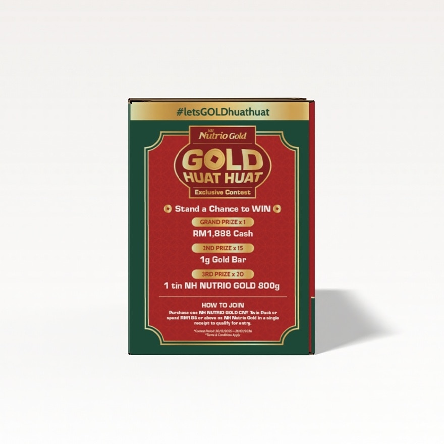 Nutrio Gold Complete Balanced Nutrition Drink CNY Gift Pack 800gx2s